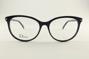 Rare Authentic Christian Dior CD 3284 AMK 53mm Navy Blue Glasses Frames Italy - Picture 1 of 6