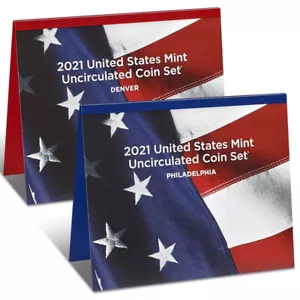 2021 U.S. Neuwertig Set - Bild 1 von 3