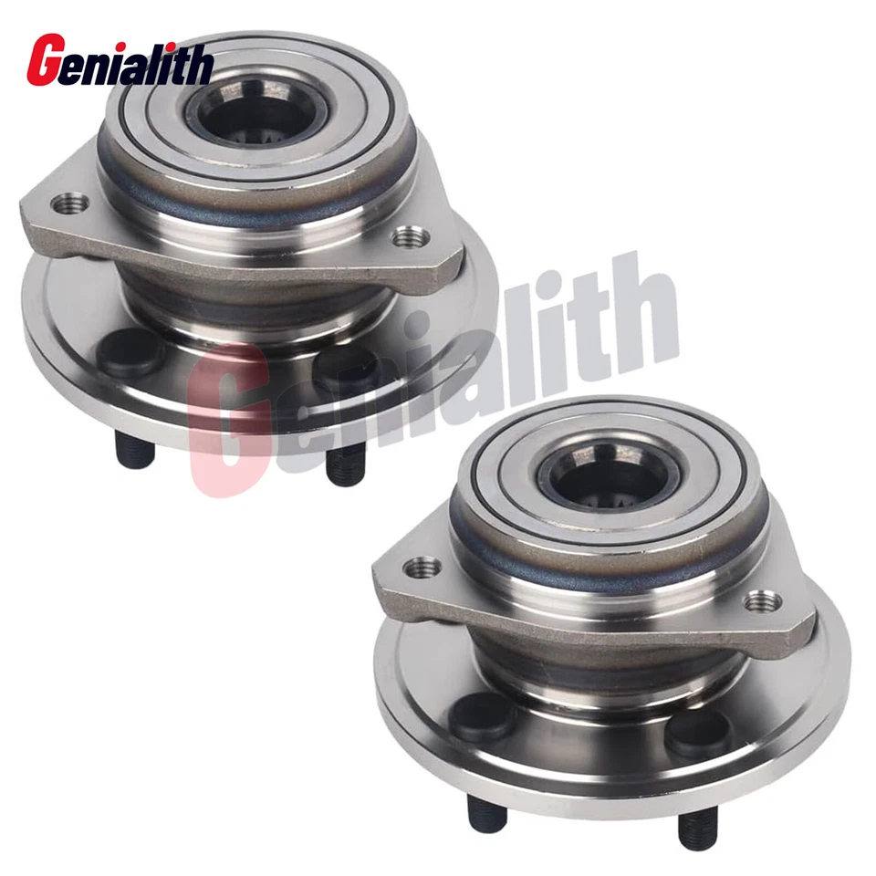 Pair Front Wheel Bearings and Hubs Assembly 513084 for 1990-1998 JEEP Cherokee Foto 1 de 4