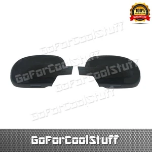 Ajuste CHEVY Silverado 2007 08 09 10 11 12 2013 NEGRO BRILLO Cubierta Espejo Completo PALO - Imagen 1 de 1
