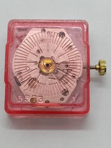 ETA 561.001 Working Cal. ETA 561.101 Quartz Watch Movement Stem Crown - Picture 1 of 14