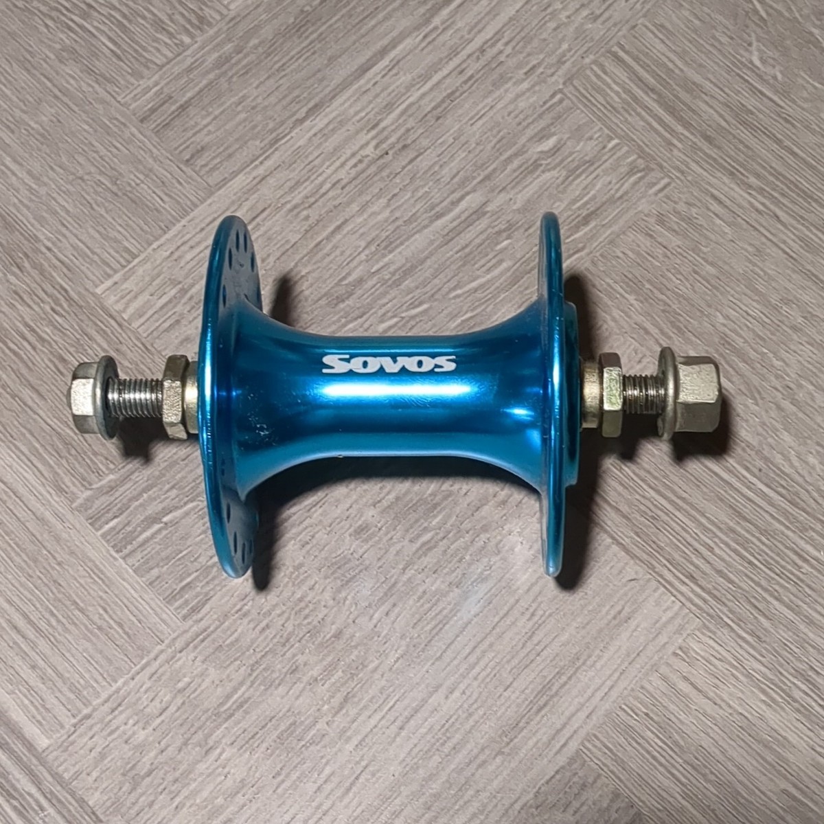 BMX Bike-Old School Hubs Blue Vintage Bicycle Parts for sale