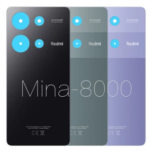 Genuine Back Glass Housing Battery Cover Rear Case Door for Redmi Note 13 Pro 4G - Picture 1 of 10