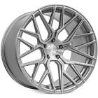 (4) 20X10/20X12" Staggered Rohana Wheels Rfx10 Brushed Titanium Rims (B32)