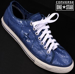 royal blue glitter tennis shoes