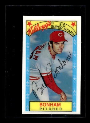1979 Kellogg's 3-D Super Stars #31 Bill Bonham Cincinnati Reds - Image 1 of 2
