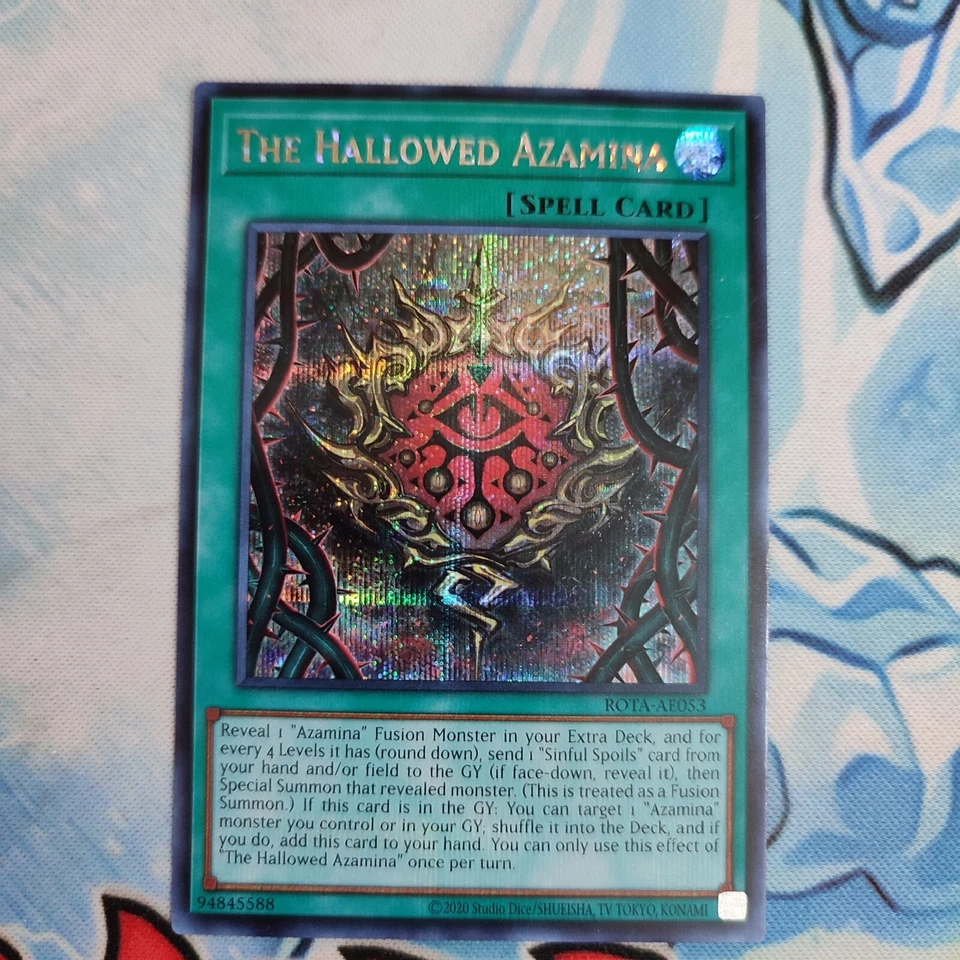 Yugioh Asian English The Hallowed Azamina ROTA-AE053 SE - Image 1 of 1