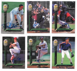 Lot: 6 1994 Signature Rookies Draft Picks Autographs Pointer Nye Taulbee Robles - Picture 1 of 2