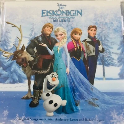 Die Eiskönigin - Völlig Unverfroren (Die Lieder) CD Disney Frozen Germany - Image 1 of 4