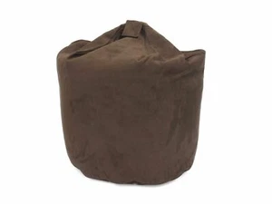 Sitzsackbezug Schokolade braun Wildleder ungefüllter Sitzsack Fußrastenstuhl - Bild 1 von 1