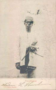 Dutch Indies Batavia Nickel plater 1902 litho PC - see cancell. - Picture 1 of 2