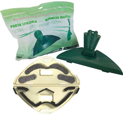 GECASA SRL SPAZZOLA COMPLETA COMBINATA SETOLE FELTRO VORWERK FOLLETTO VK130 131 COMPATIBILE