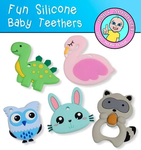 Ciondolo per dentizione silicone per dentizione bambino dentiere per alimenti dentiere sensoriali - Foto 1 di 22