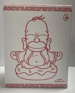 LootCrate Exclusive kidrobot Gold Vinyl Homer Simpson Budda Figure Sealed LUCK - Picture 1 of 6