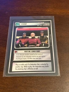 Star Trek CCG Alternate Universe Wartime Conditions - Picture 1 of 2