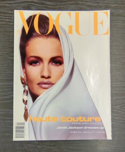 VOGUE Magazine: April 1991 - Karen Mulder - Picture 1 of 2