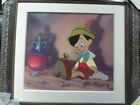 Disney Cel Wdcc, Pinocchio Anytime You Need Me, Original Disney Framing. 195/350