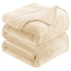Large Fleece Blanket Throw Reversible Soft Warm Bed Sofa Blanket Double & King
