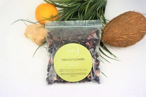 Hibiskusblüten ganz getrocknet Tee Kräuter Roll-Ups A Klasse Natur gewachsen 5G-1KG - Bild 1 von 15