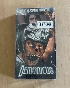 DEMONICUS (2001) Sealed VHS Cult Video Full Moon Horror Satanic Supernatural - Picture 1 of 6