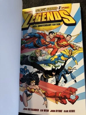 Libro de tapa dura Legends DC 30 aniversario edición John Byrne encuadernado a medida 2016 Foto 1 de 4