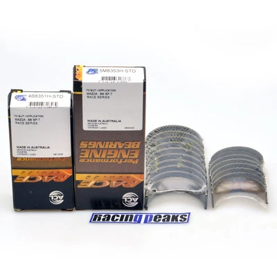 ACL Race Hauptlager Pleuellager satz für Mazda Miata MX5 1.6 1.8 16v B6ZE BP Foto 1 de 4