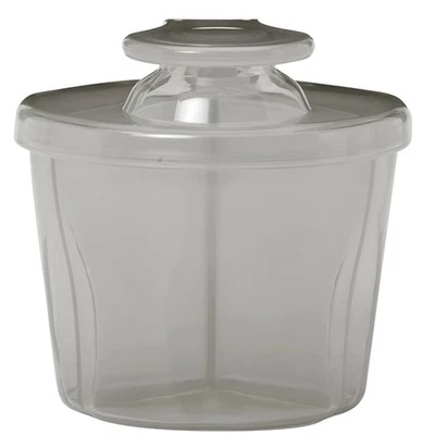 Dispensador de fórmula de leche en polvo de viaje con tapa a presión para bebés en movimiento Foto 1 de 4