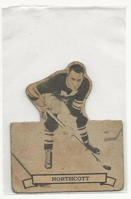 1936 OPC V304D Hockey Card Montreal Maroons Baldy NORTHCOTT #130 without back - Image 1 of 2