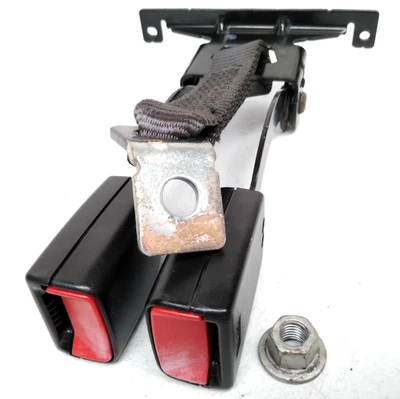 07-13 Chevy Avalanche Cadillac 2ND fila cinturón de seguridad hebilla centro izquierdo negro F41 Foto 1 de 4