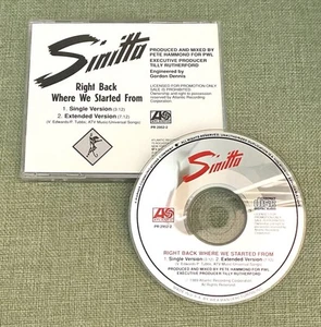 Sinitta ** PROMO CD ** Right Back Where We Started From - Picture 1 of 1