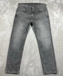 Levi’s 502 Tapered Fit Denim Jeans Herren 32x30 (passt 33x29) Grau Stretch - Bild 1 von 7