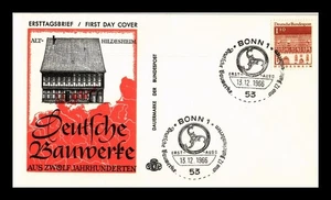 Dr Jim Stamps Germany Alt Hildesheim 12 Centuries of German Buildings FDC - Picture 1 of 2