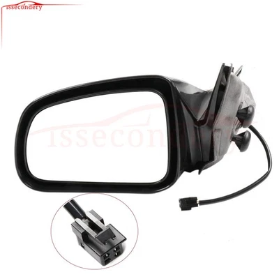Left Mirror Fits 2004-08 Pontiac Grand Prix Sedan Black Driver Side Power Heated - Image 1 of 4