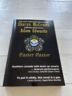 Livre de poche Faster Pastor par Sharyn McCrumb NASCAR/ARCA Driver Adam Edwards