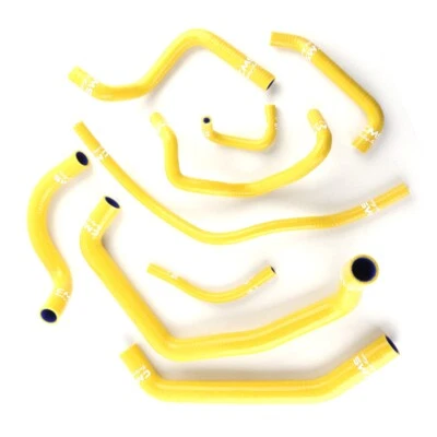 Manguera de radiador de silicona amarilla para Honda CBR954RR Fireblade CBR 954RR 2003 2002 Foto 1 de 4