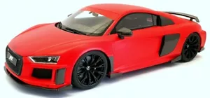 GT Spirit 1/18 Scale Model Car GT282 - 2019 Audi R8 ABT - Matt Red - Picture 1 of 7