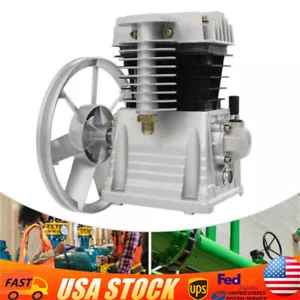 Air Compressor Pump Head Single Stage Twin Cylinder Air Compressor Pump Head - Picture 1 of 10
