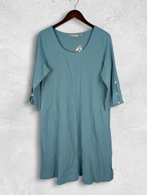 NEW Soft Surroundings 100% Cotton Midi Dress Size Medium - Image 1 of 4