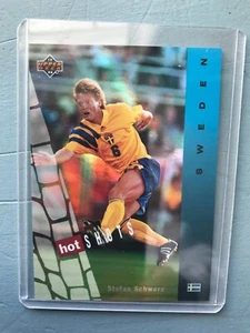1994 Upper Deck World Cup Stefan Schwarz. Hot Shots HS3 Sweden - Picture 1 of 2