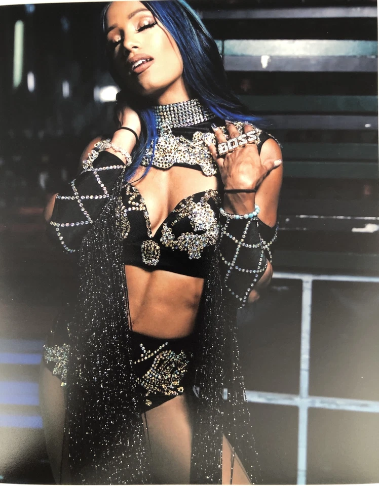 Fotografía 8x10 Mercedes Mone Sasha Banks WWE AEW Foto 1 de 1