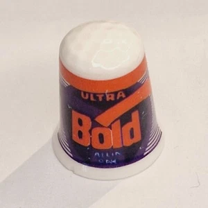Collectors Thimble - Bold Ultra - Bone China - #51 - Picture 1 of 4