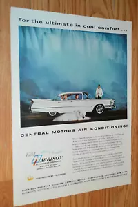 Cadillac GM 1959 aire acondicionado original grande vintage anuncio impreso anuncio 59 - Imagen 1 de 1