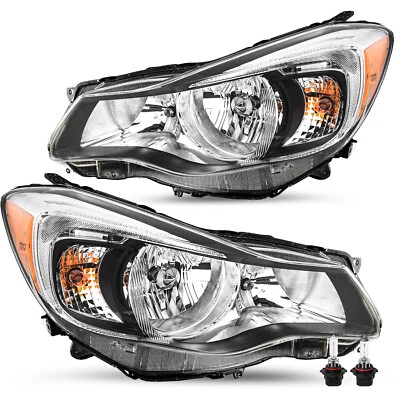 OE Style Headlight For 2012 2013 2014 2015 Subaru Impreza XV Crosstrek W/Bulbs - Image 1 of 4
