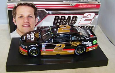 1:24 2018 #2 MILLER GENUINE DRAFT DARLINGTON THROWBACK BRAD KESELOWSKI 1/805 NIB - Image 1 of 4