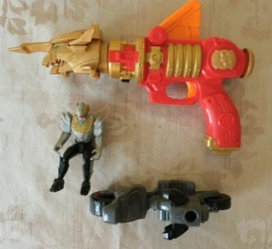 Bandai Power rangers Morpher Laser toy gun with motorbike and figure 2013. - Picture 1 of 12