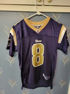 Reebok Sam Bradford Rams Jersey NFL Equipment On-Field Youth Medium M - Picture 1 of 7