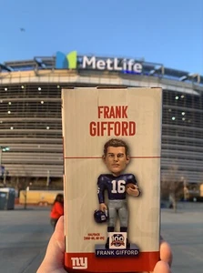 2024 New York Giants Frank Gifford 12/8 SGA Bobblehead NY Kathie Kathy Lee NFL - Picture 1 of 3