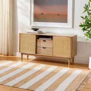 Area Rugs Kirby Modern Light Brown Area Rug - Picture 1 of 12