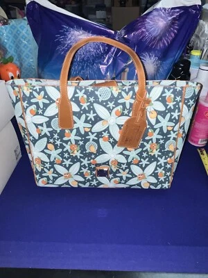 Disney Dooney and Bourke Epcot Flower and Garden Festival Orange Bird Tote Bag - Image 1 of 4