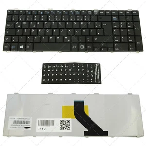 Teclado para portátil FUJITSU AH530 AH531 ALEMAN mas pegatina Castellano - Imagen 1 de 6